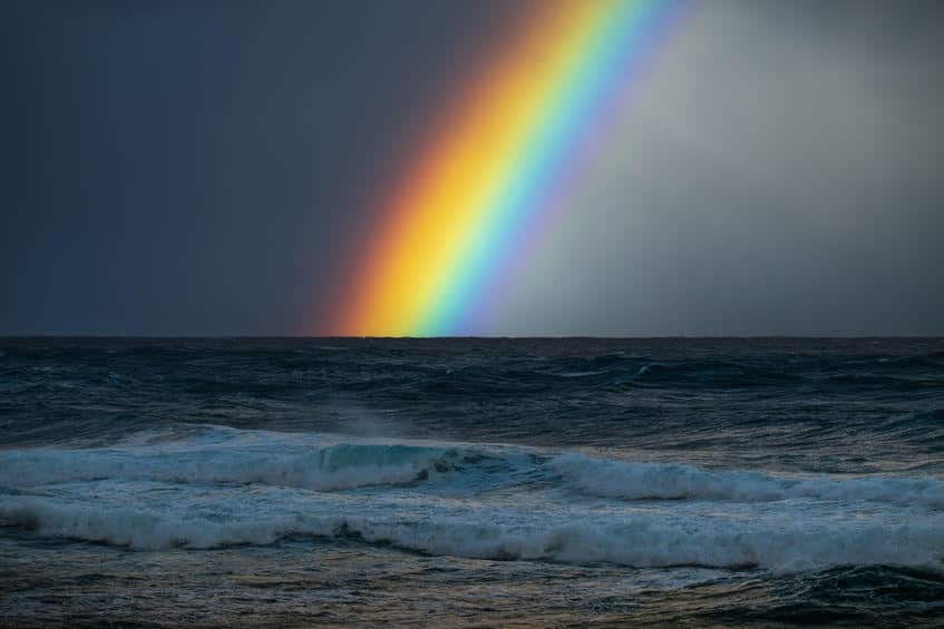 ハワイでは夜に虹が見えることがある？という雑学