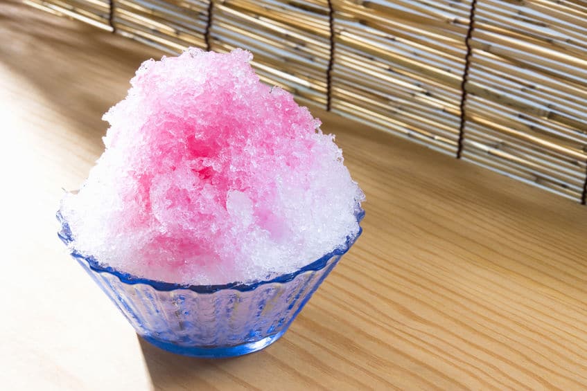アイスクリームよりカキ氷のほうが冷たいと感じる理由に関する雑学